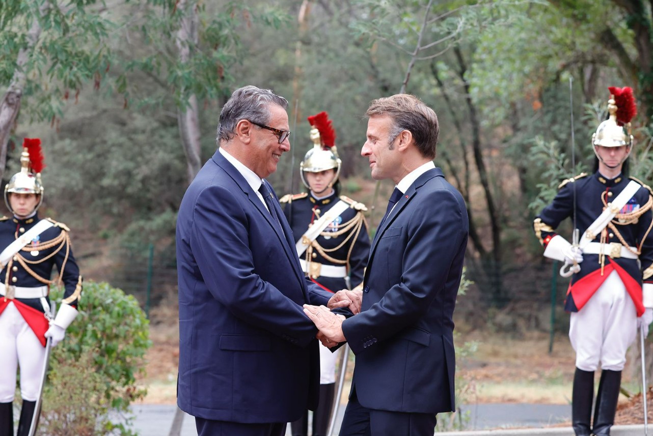 akhannouch Macron