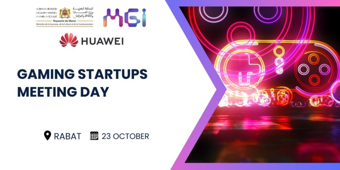 Lancement à Rabat de la 1ère édition du « Gaming Startups Meeting Day »