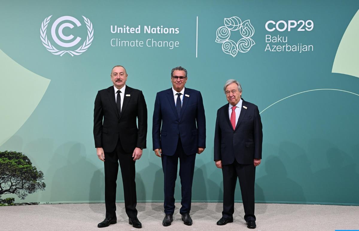 Bakou: Akhannouch préside la délégation marocaine à la COP29