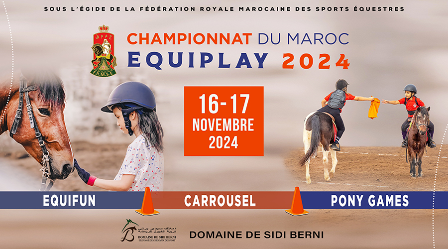 Le Championnat du Maroc Equiplay de retour pour une 3ème édition au Domaine de Sidi Berni