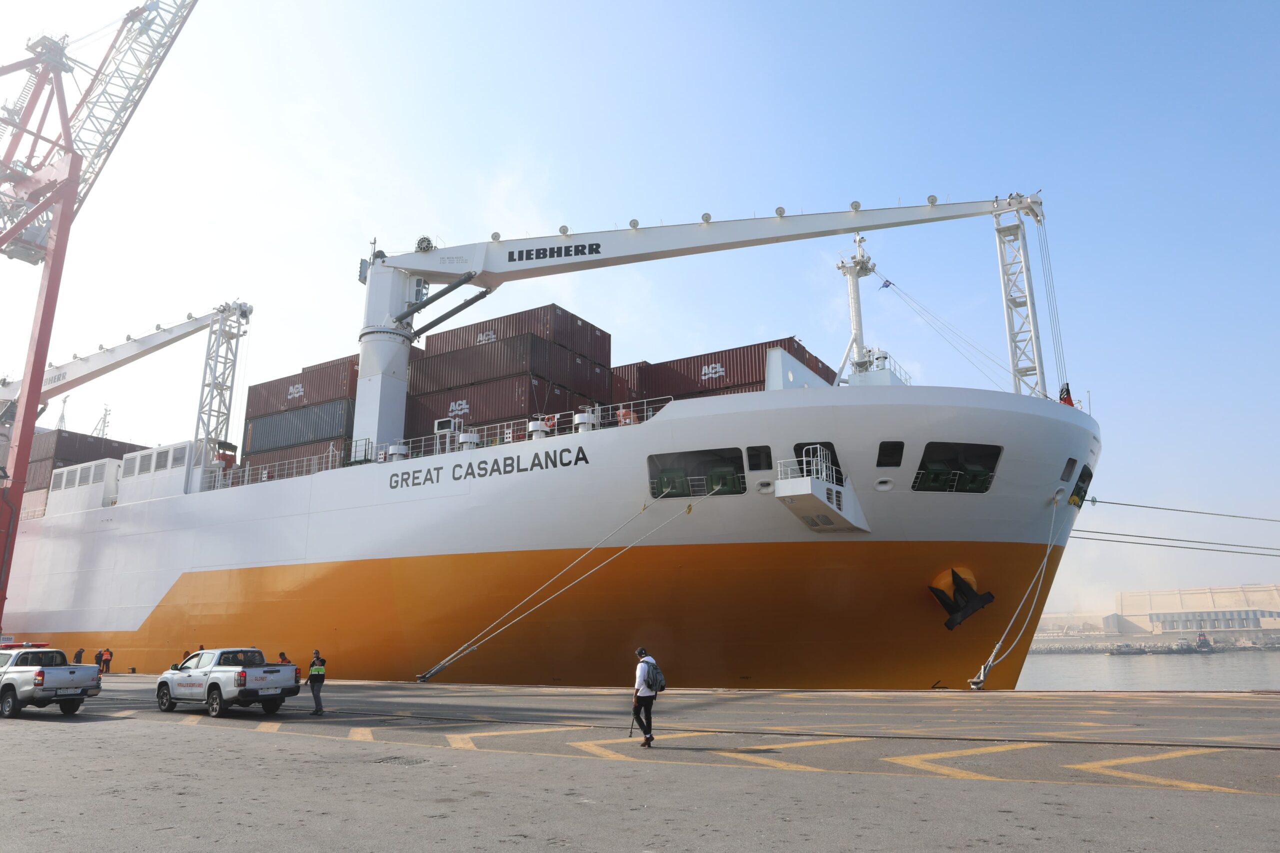 Le MV Great Casablanca pour une connectivité Europe-Afrique via les côtes marocaines