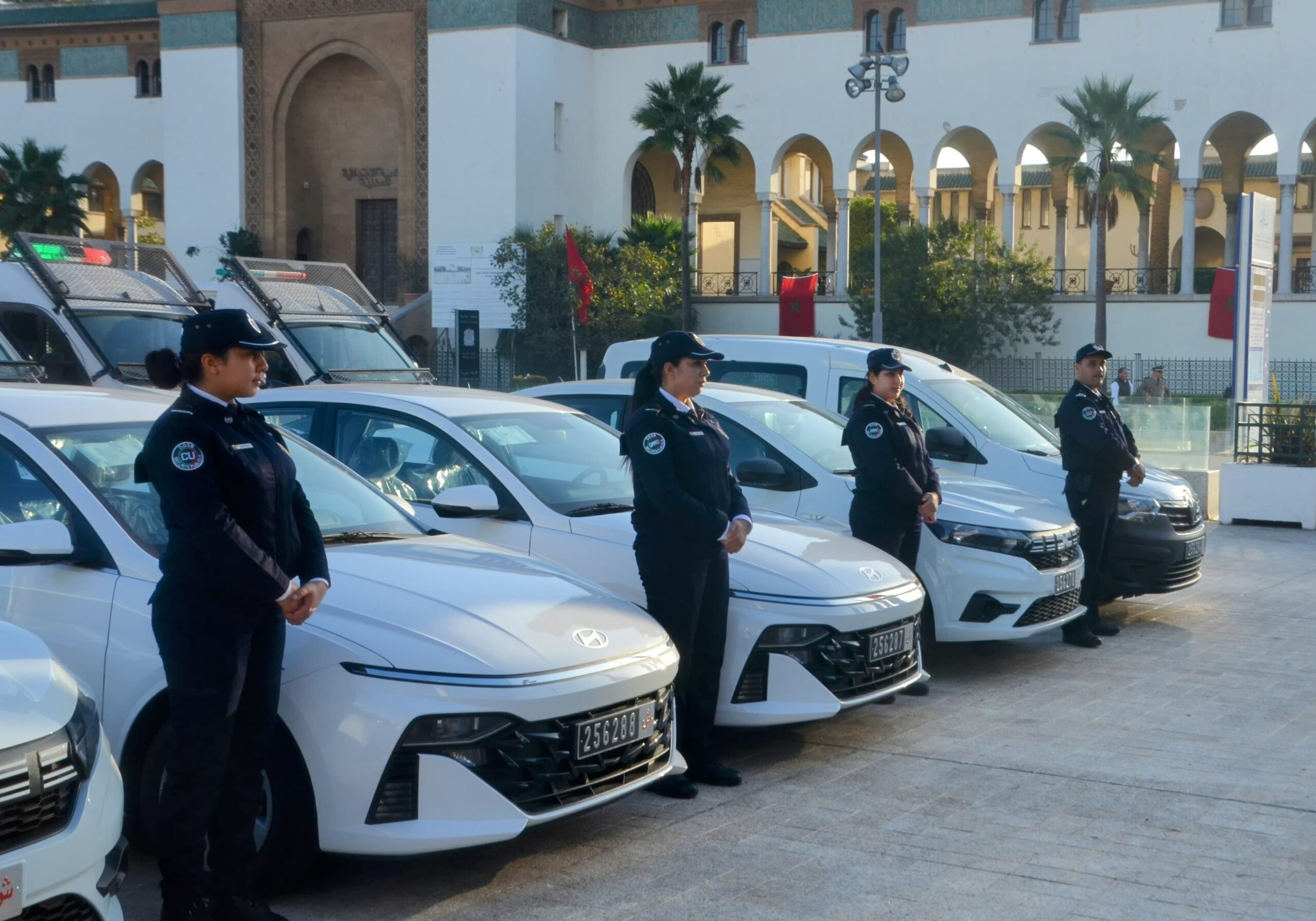 Casablanca : Remise d’un lot de véhicules et de motos aux agents d’autorité