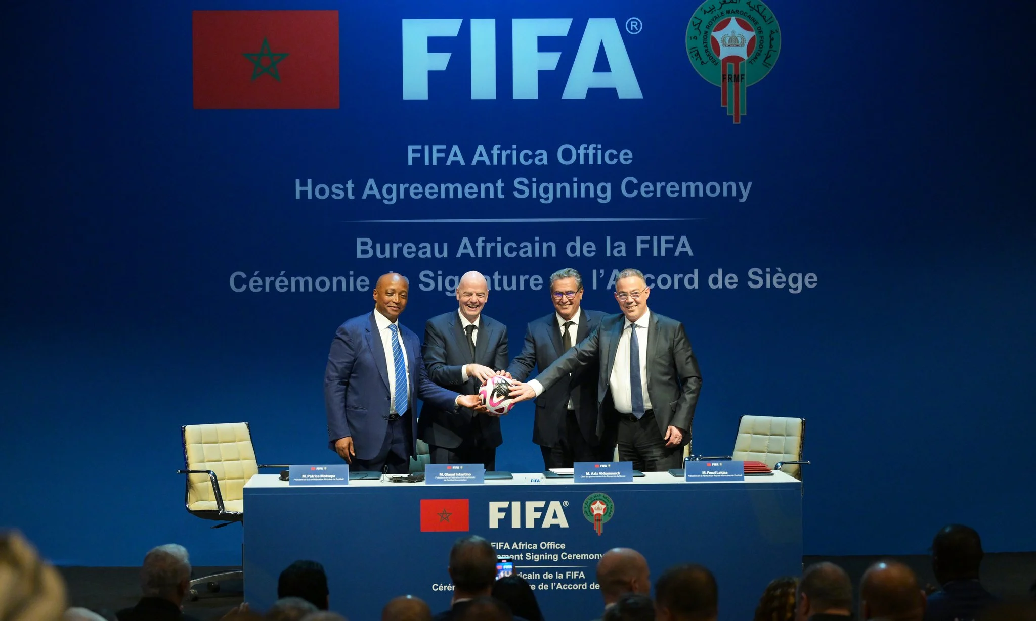 Le Maroc accueillera le siège africain de la FIFA