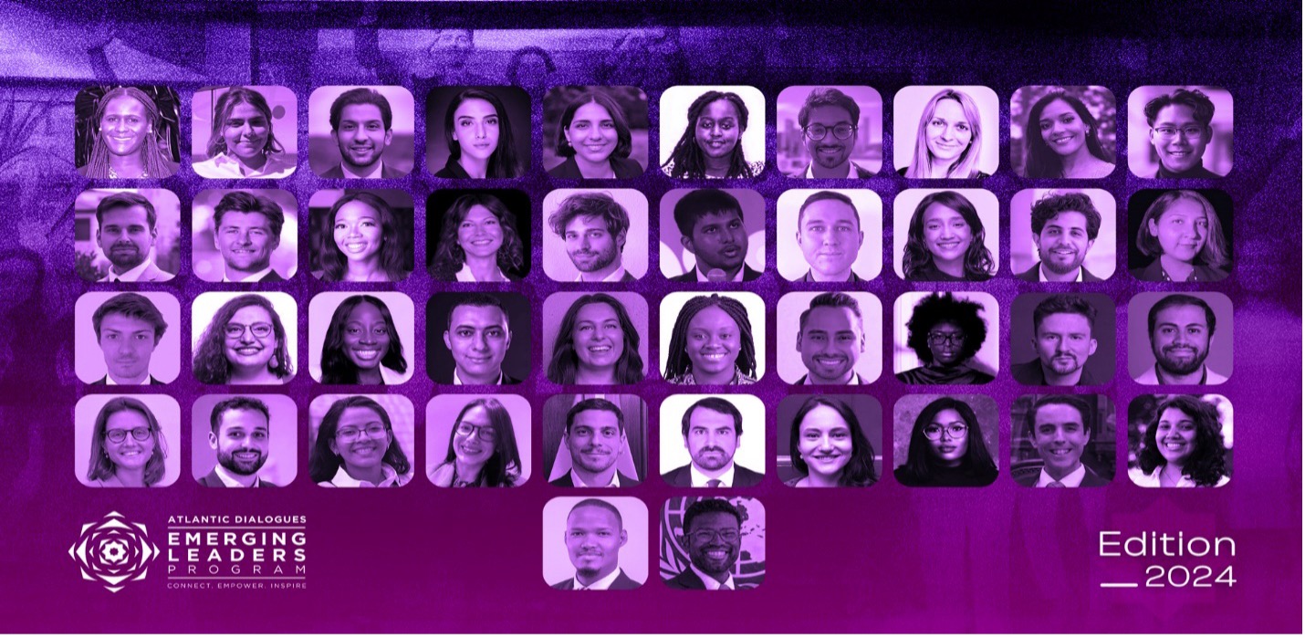 41 jeunes leaders de 4 continents intègrent Atlantic Dialogues Emerging Leaders