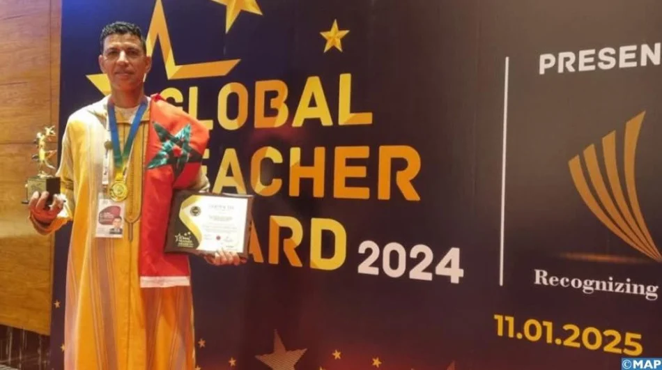 Inde: un enseignant marocain distingué aux Global Teacher Awards