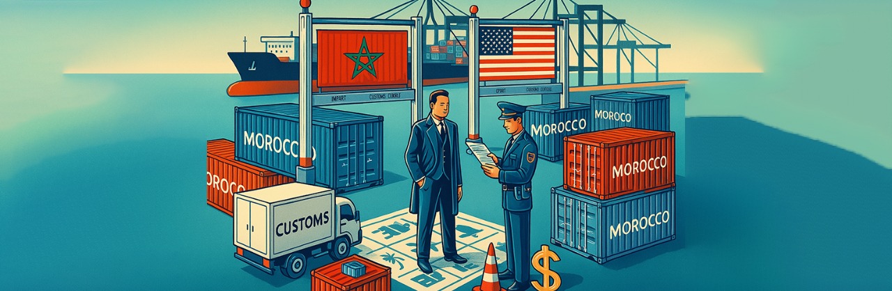 commerce maroc USA douanes