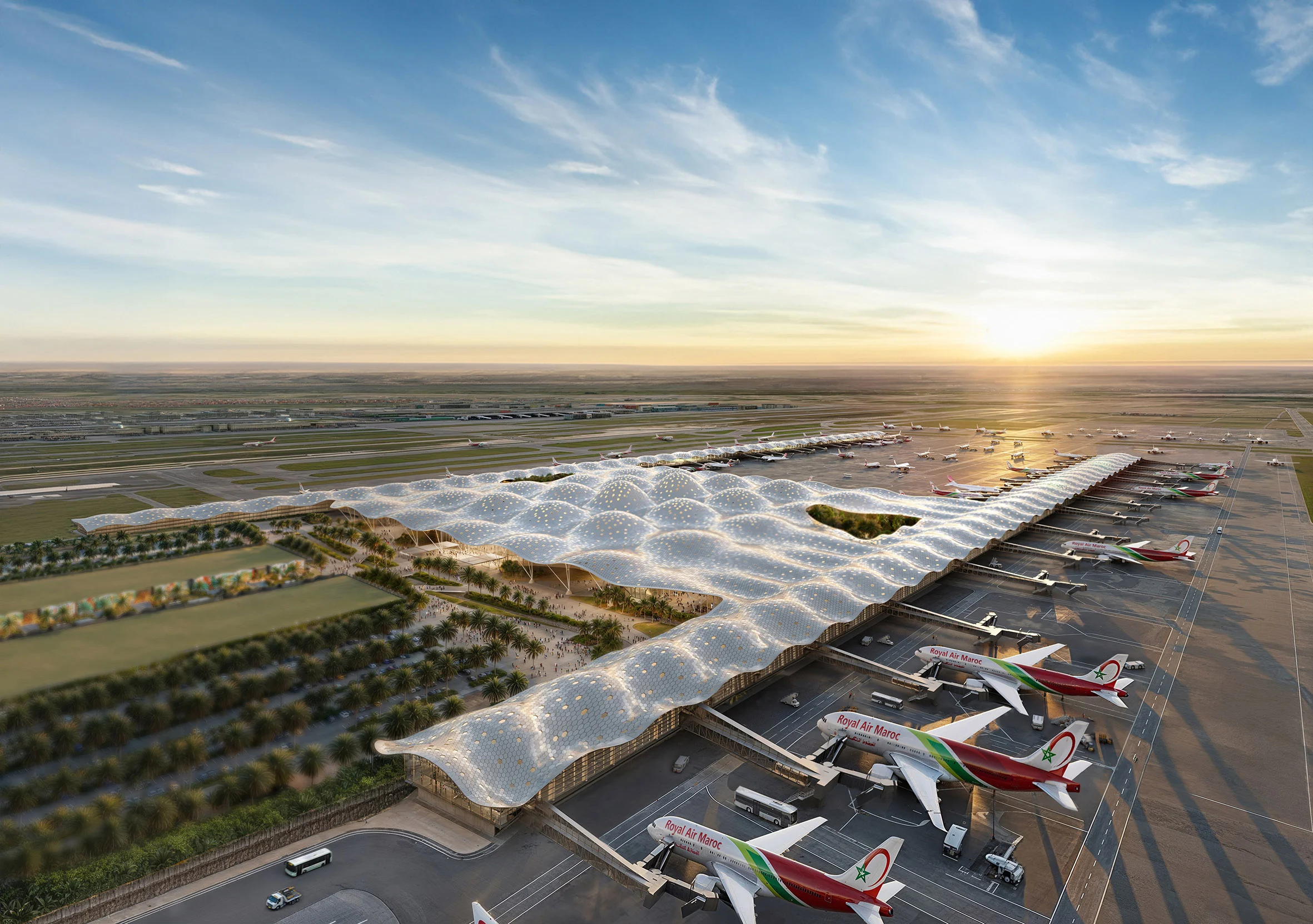 aéroport Mohammed V nouveau terminal