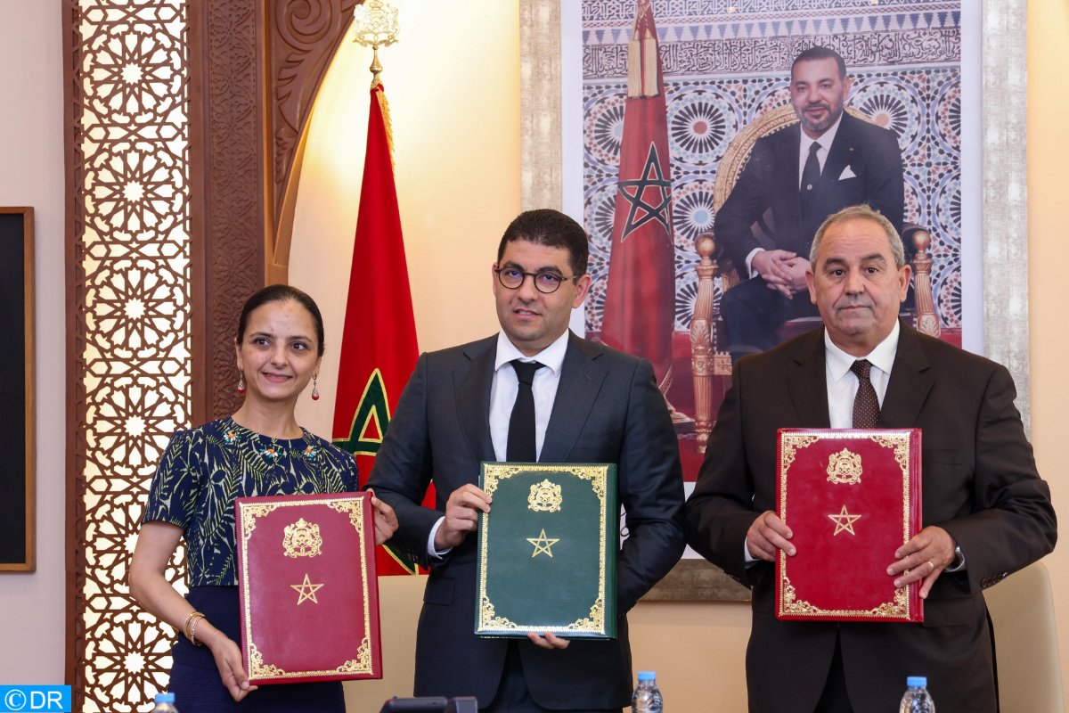 Mehdi Bensaid et Azzedine El Midaoui et Lobna Tricha