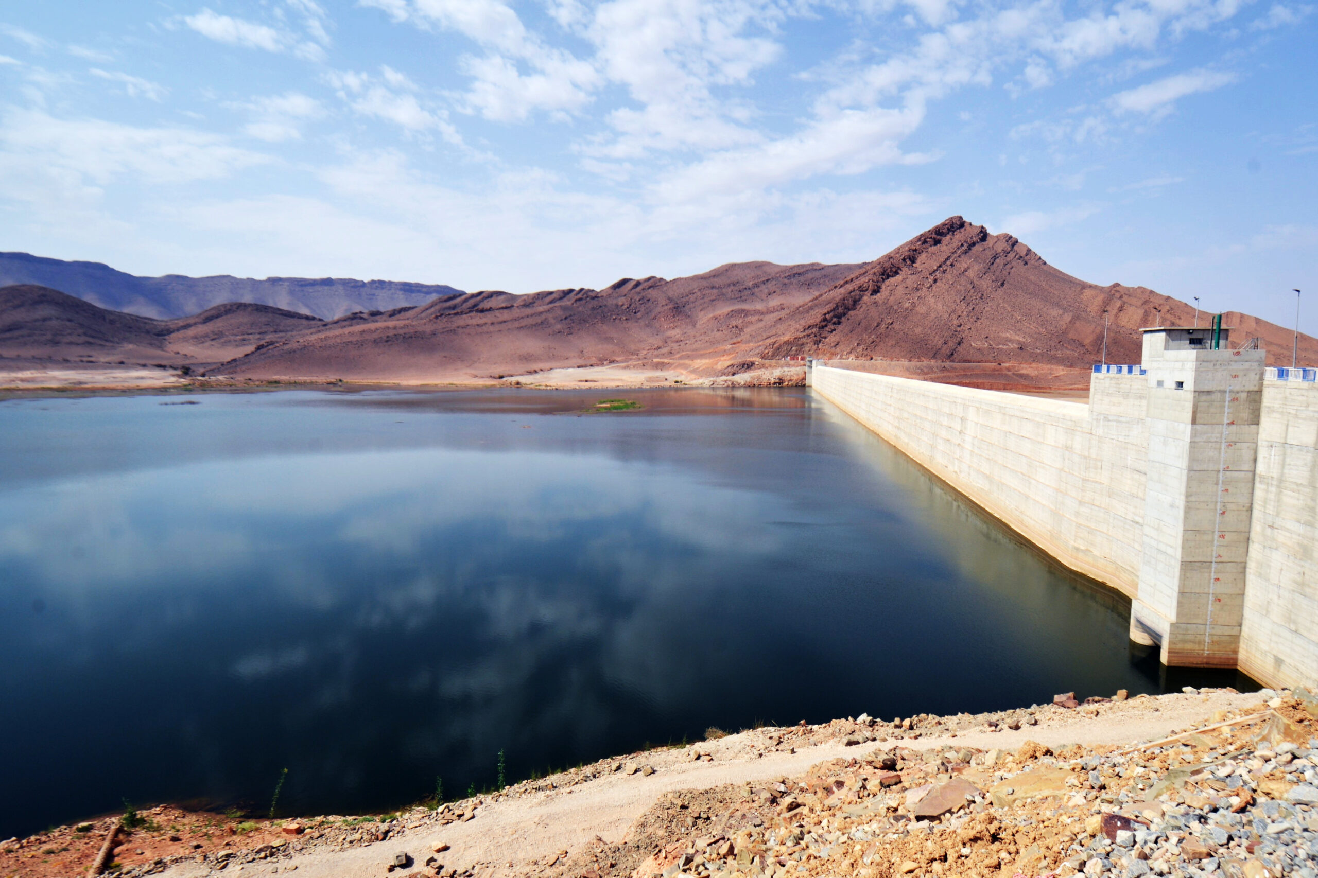 Guelmim : Le barrage Fask