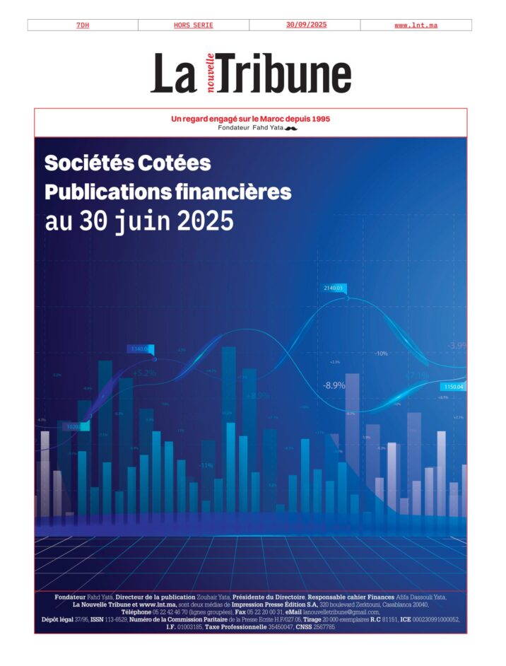 Journal Sociétés Cotées au 30.06.2025 Une-1