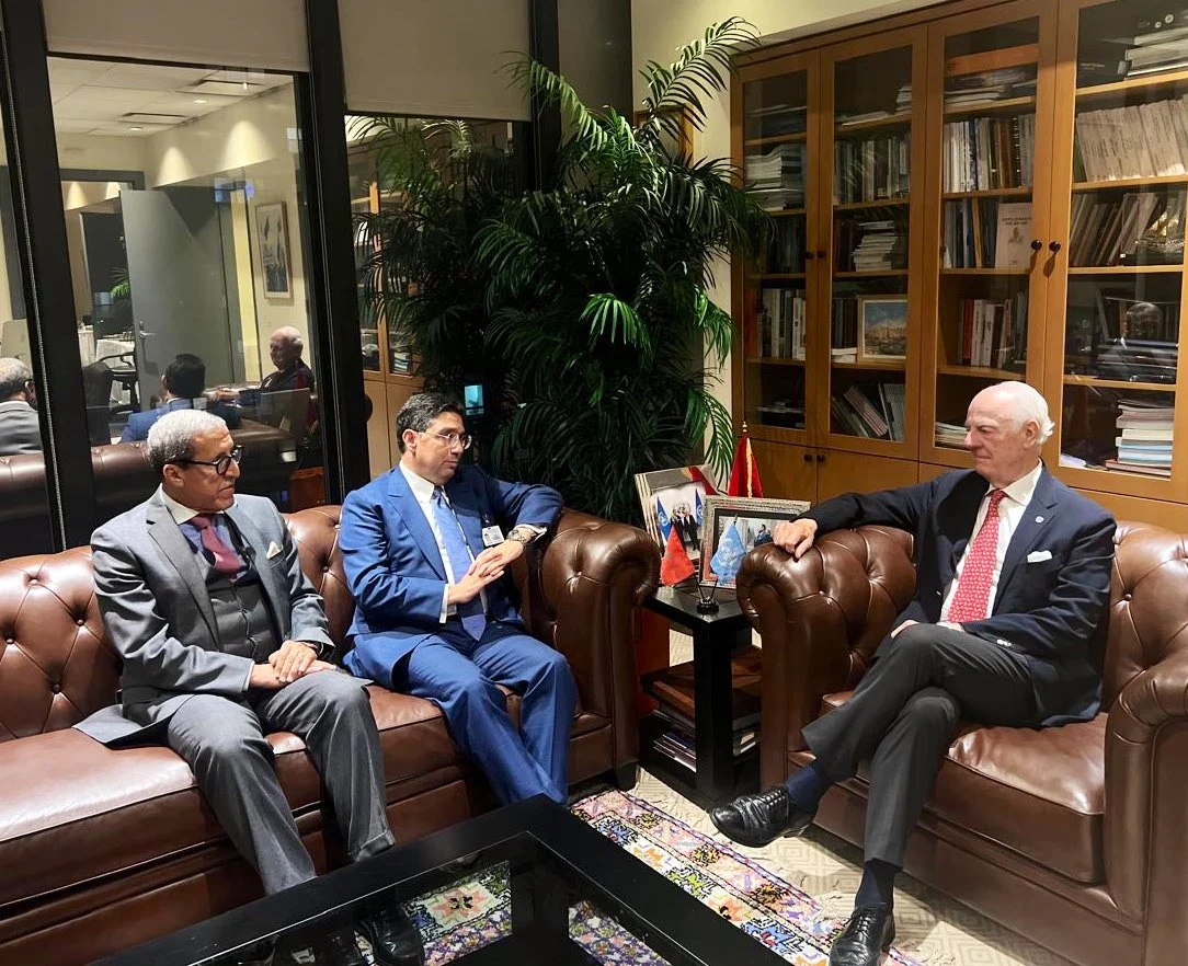 Nasser Bourita et De Mistura