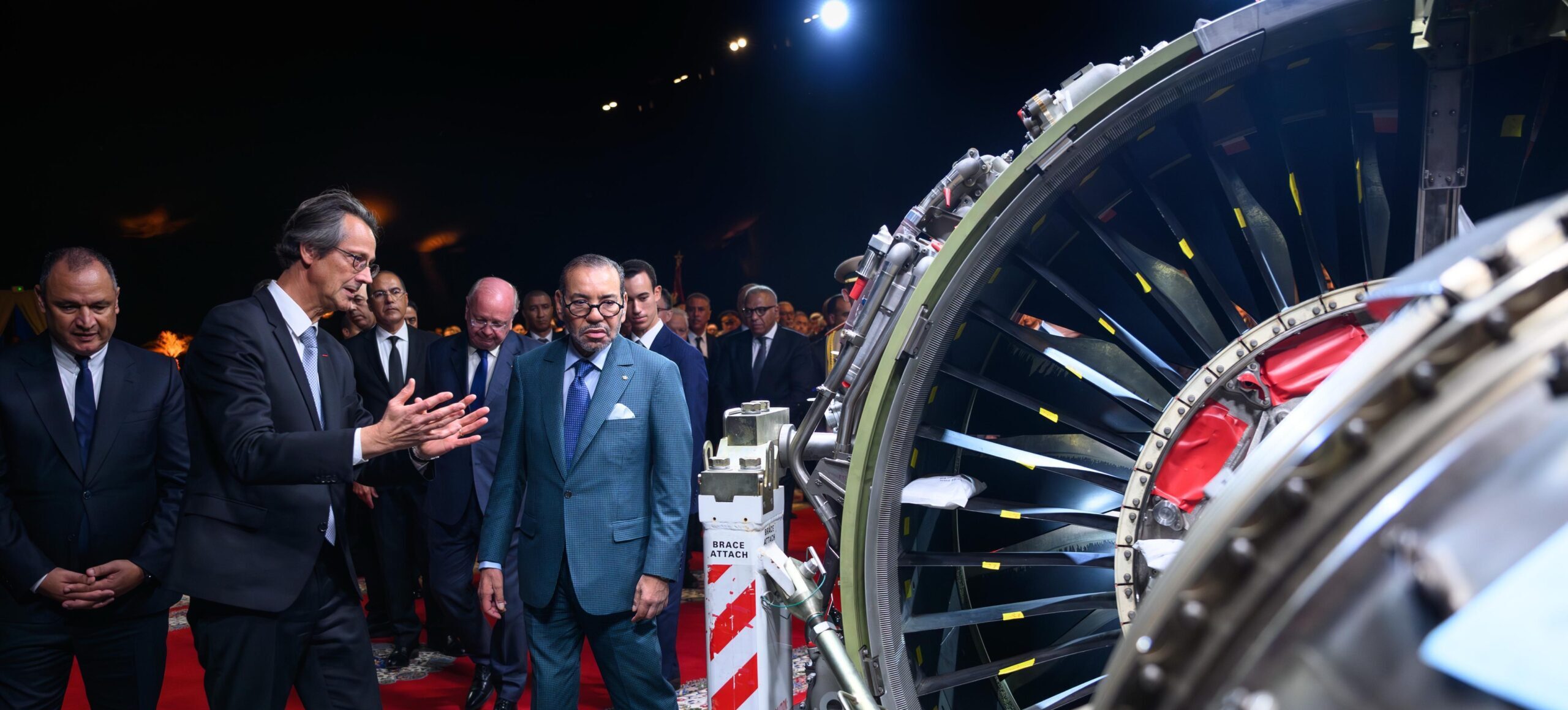 SM le Roi aéronautique