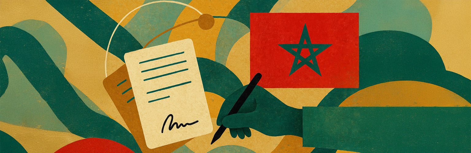 libre tribune finance drapeau maroc signature accord