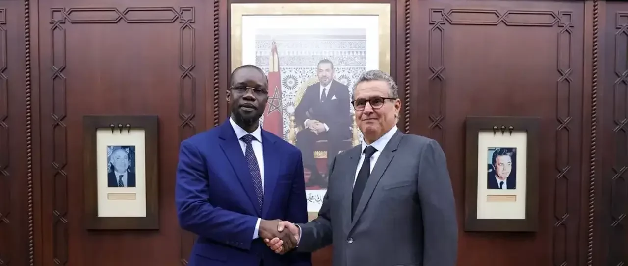 Aziz Akhannouch et Ousmane Sonko