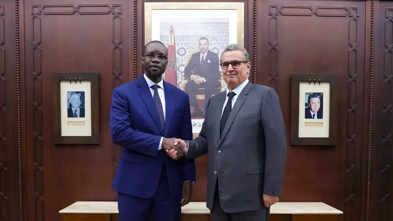 Aziz Akhannouch et Ousmane Sonko