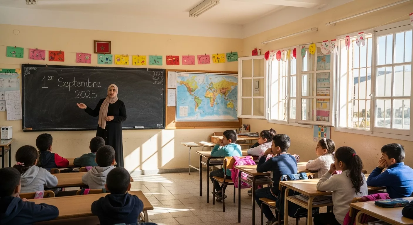 education-au-maroc-école élèves