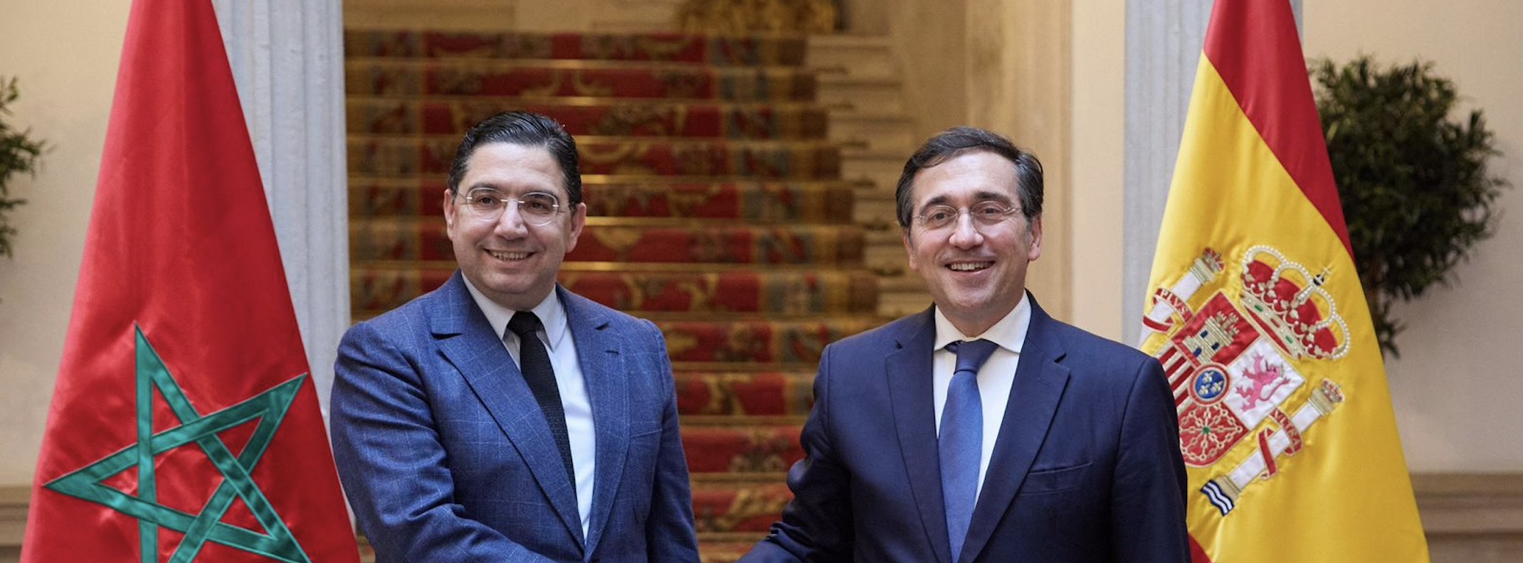 José Manuel Albares et Nasser Bourita