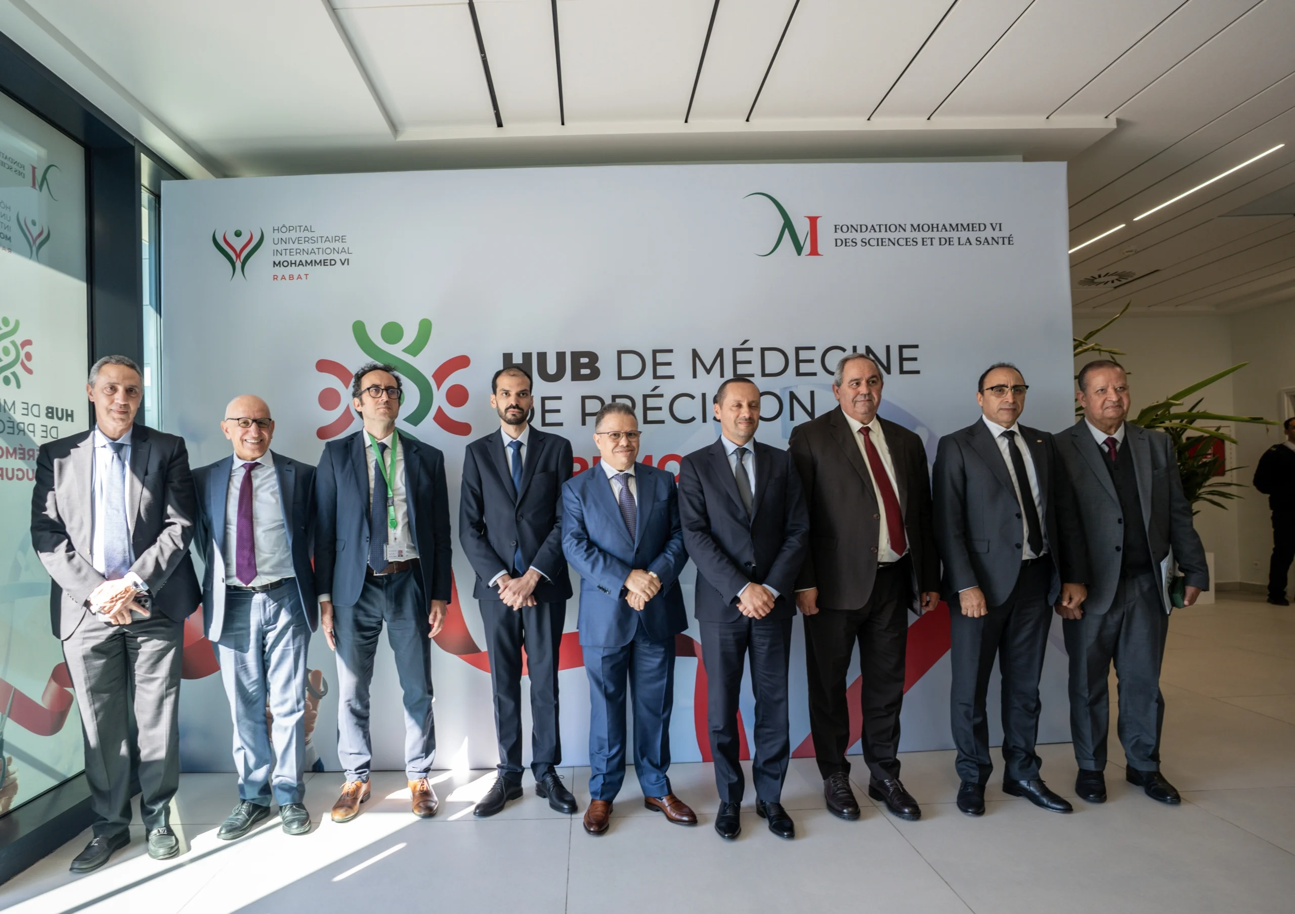 FM6SS- Inauguration à Rabat du Hub de médecine de précision
