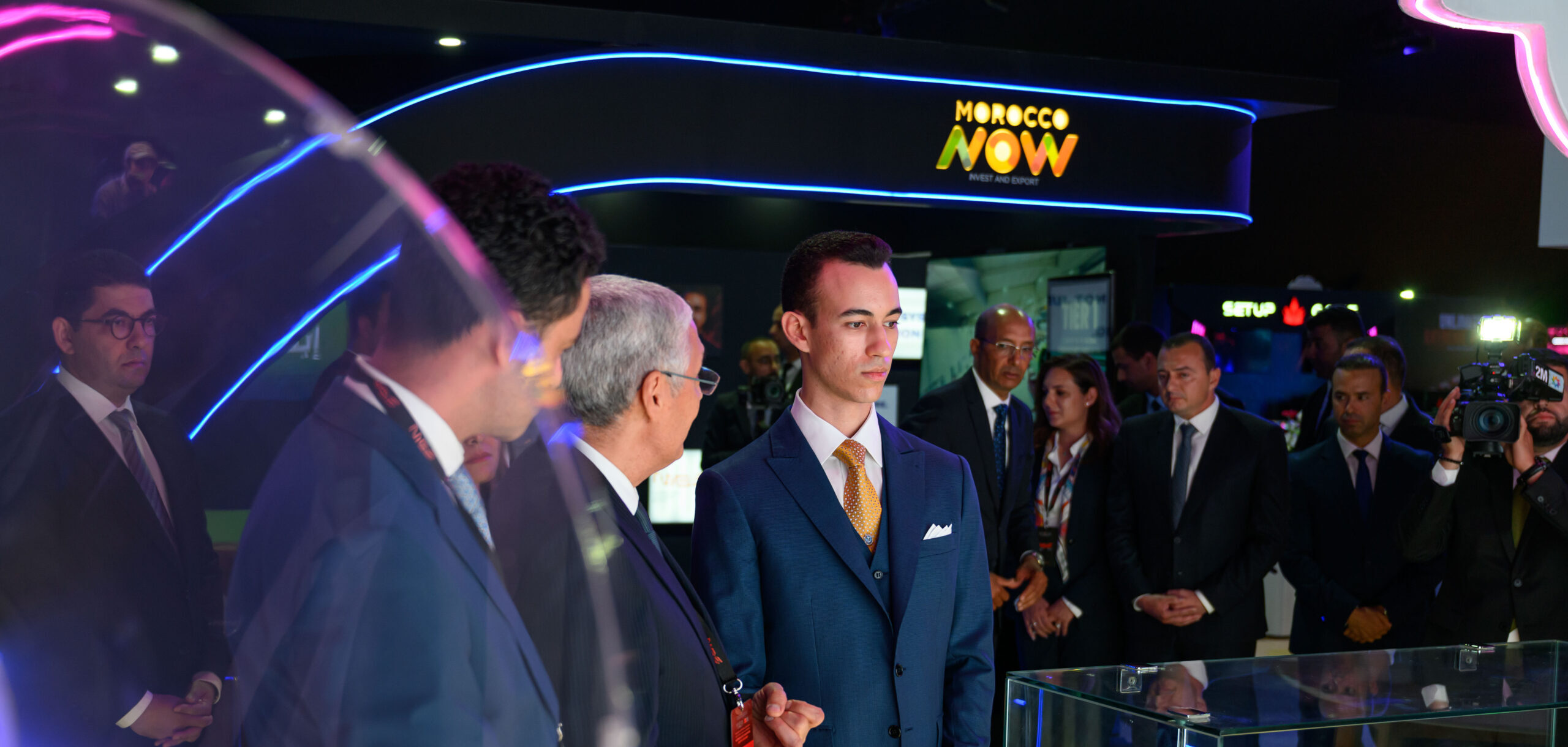 le Prince Héritier Moulay El Hassan gaming axpo
