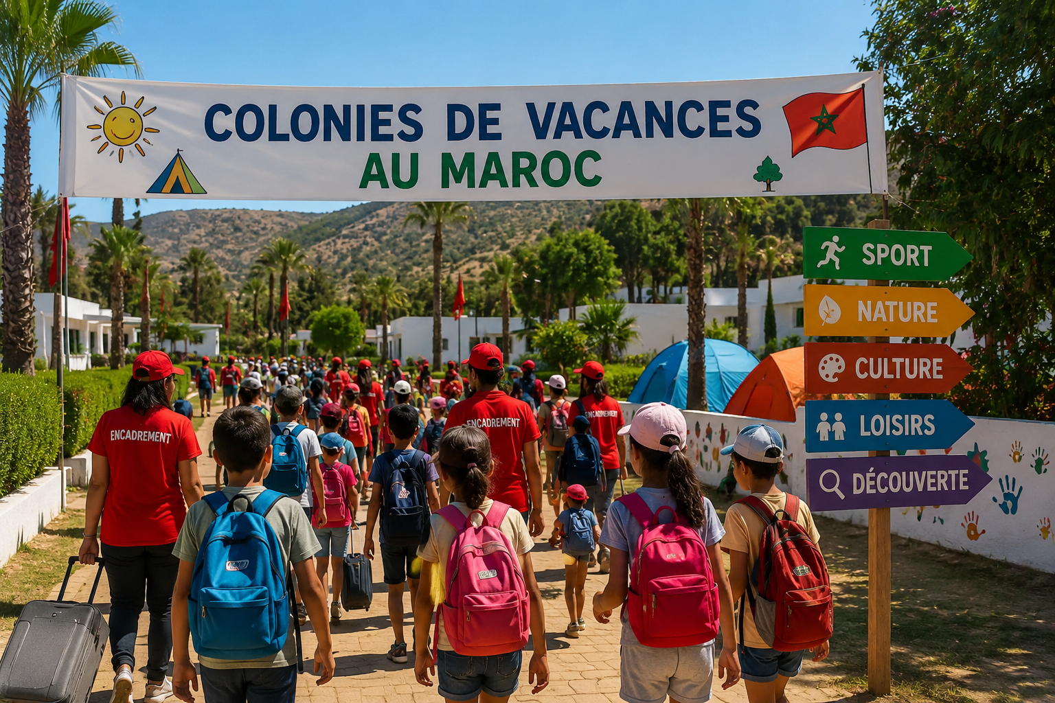 Colonies de vacances Maroc