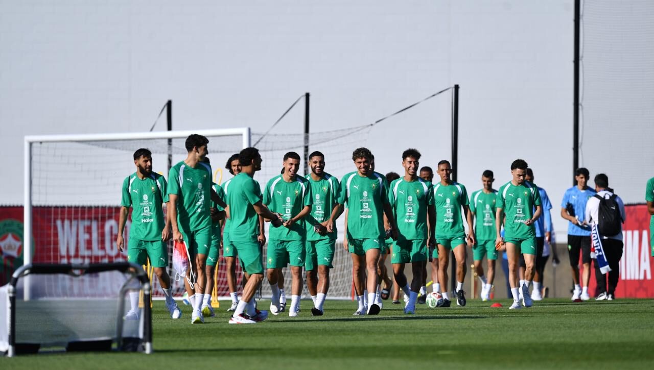 mondial 2026 lions atlas équipe nationale entrainement