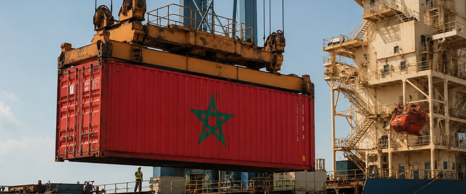 stock port conteneur
