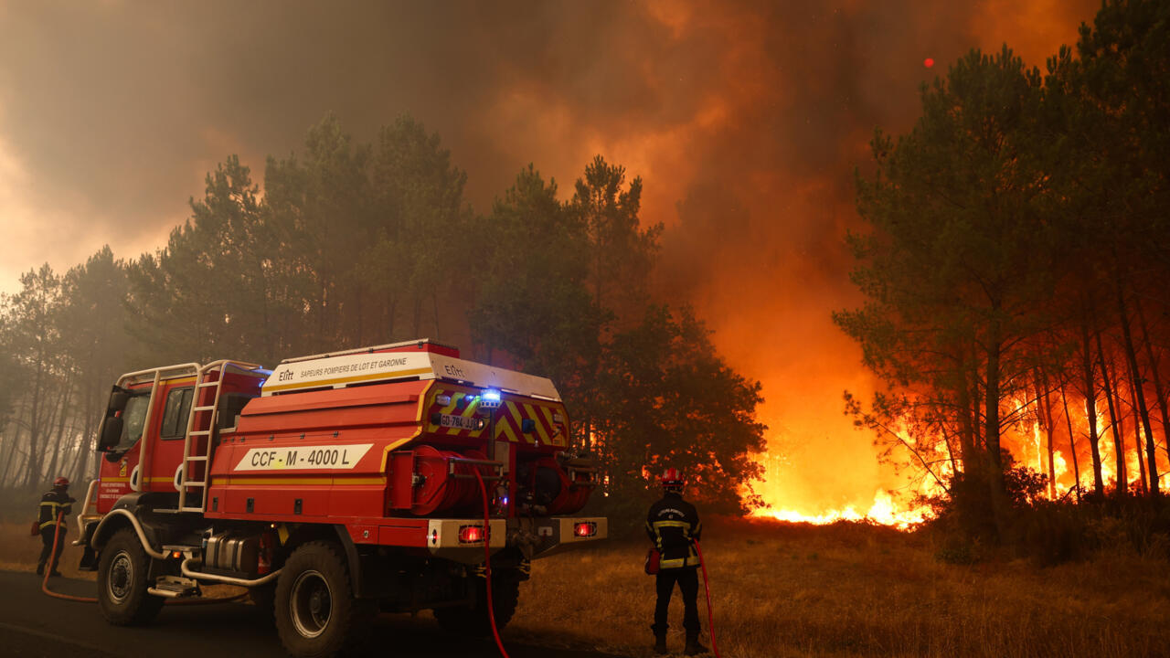 incendie europe