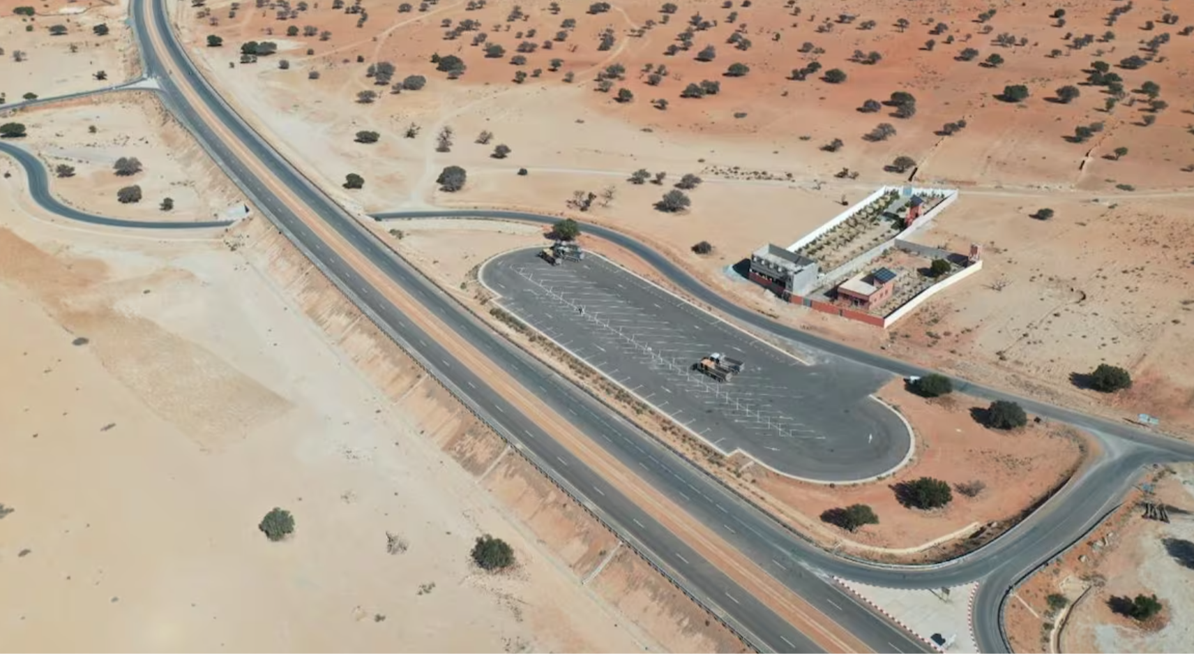voie express Tiznit-Dakhla
