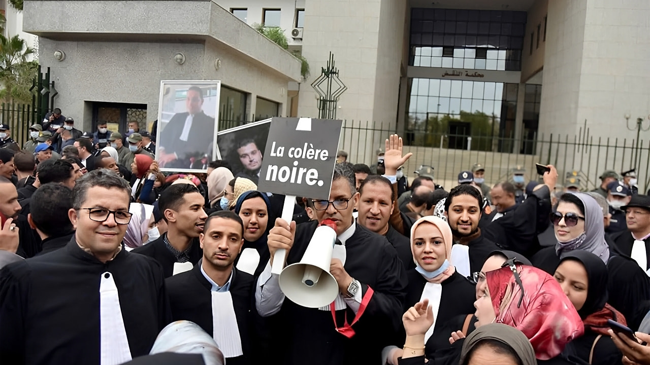 grève avocats maroc 3