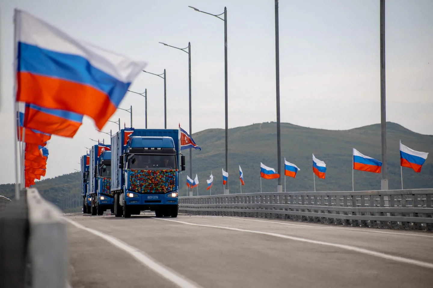 Pont routier entre Russie et Corée du Nord