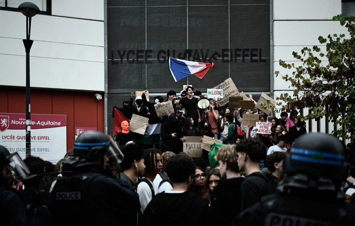 lycées bloqués en France